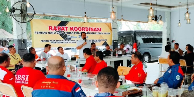 Peringati Hari Buruh, Bupati Batu Bara Berharap Solidaritas Antar Pekerja dan Perusahaan Semakin Meningkat