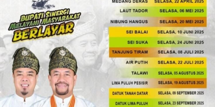 Dukung Program Bupati, Bapenda Batu Bara Buka Layanan Pajak Disetiap Kantor Camat se-Batu Bara,Ini Jadwalnya
