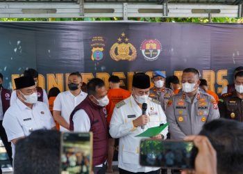 Berantas Narkoba, Bupati Batu Bara Bersama Polres Musnahkan Barang Bukti Narkoba
