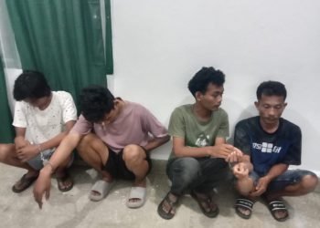 Kodim 0207/Simalungun Gempur Peredaran Narkoba, 2,5 Gram Sabu dan Empat Pelaku di Amankan