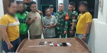 Unit Intel Kodim 0204/DS Ringkus 2 Pengedar di Padang Hilir Tebing Tinggi