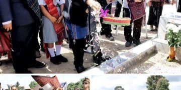 Bupati Simalungun Ziarah ke Makam Pelopor dan Tokoh Pendidik Simalungun Op. Guru Jason Saragih