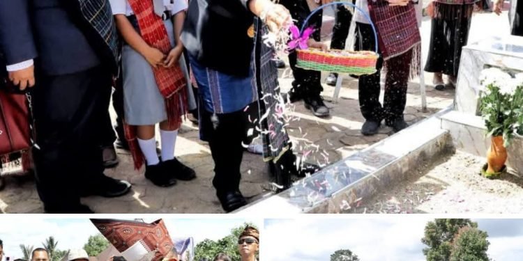 Bupati Simalungun Ziarah ke Makam Pelopor dan Tokoh Pendidik Simalungun Op. Guru Jason Saragih