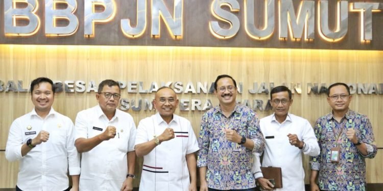 Kunjungi BBPJN Sumut, Bupati Berharap Program IJD Dapat Terlaksana di Kabupaten Simalungun