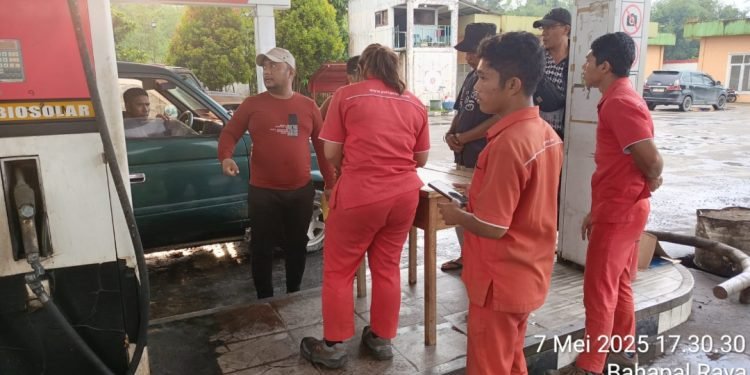 Lagi., Pelaku Penyelewengan BBM Bersubsidi Ditangkap Polisi di SPBU Sinaksak