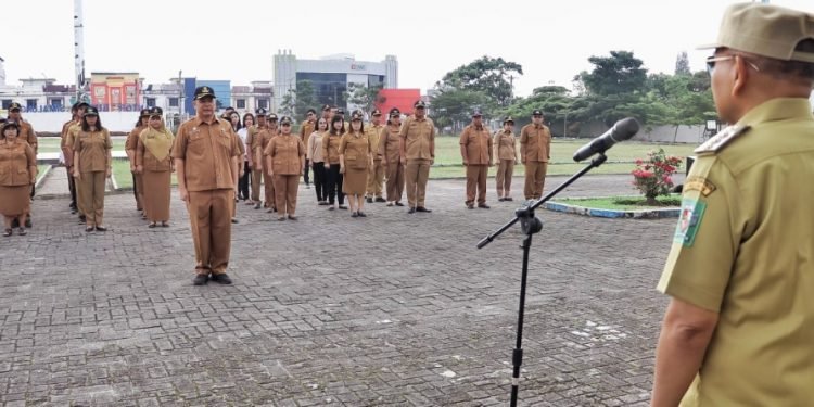Bupati Simalungun Ingatkan ASN Agar Disiplin Dalam Bekerja