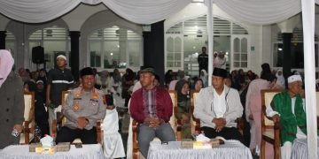 Kapolres Simalungun AKBP Marganda Aritonang Hadiri Pemberangkatan Jamaah Haji 2025