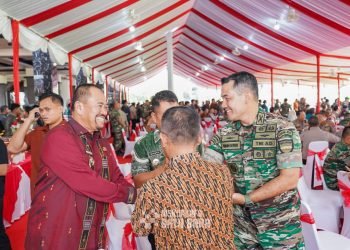 Bupati Batu Bara Hadiri Perayaan HUT ke-75 Tahun Kodam I/BB