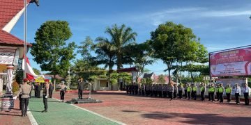 Polres Simalungun Gelar Upacara Khidmat Peringati Hari Lahir Pancasila, Perkuat Komitmen Pancasilais di Tubuh Polri