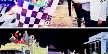 Meriahkan Hari Raya Idul Adha 1446 H, Bupati Simalungun Lepas Peserta Takbir Keliling di Halaman Kantor Bupati