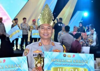 Dibawah Komando AKBP Agung, Polres Nias Juara ll Lomba Pelayanan Polri
