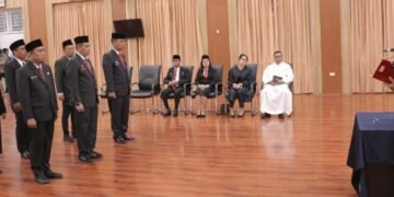 16 PNS di Lingkungan Pemkab Simalungun Dilantik Dalam Jabatan Administrator dan Pengawas