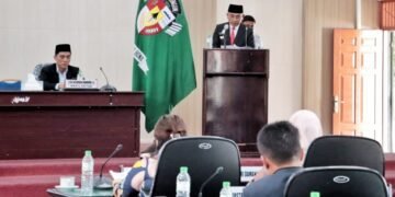 Bupati Simalungun Sampaikan Nota Pengantar Ranperda Tentang RPJMD Tahun 2025-2029
