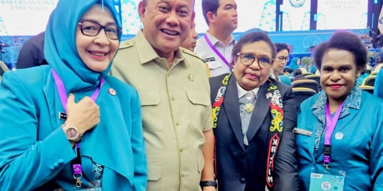 Ketua TP PKK Kabupaten Simalungun Bersama Staf Ahli TP PKK Hadiri Peringatan HKG PKK ke 53 Tahun 2025