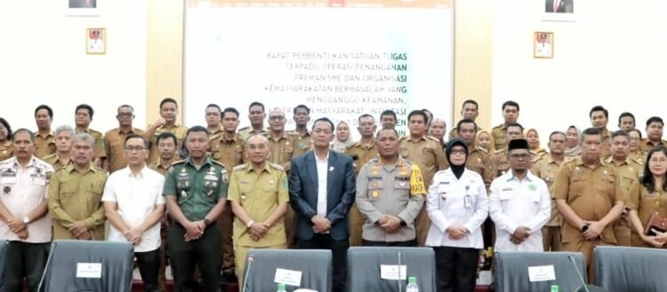 Pemkab Simalungun Bentuk Satgas Terpadu Penanganan Premanisme Dan Ormas Mengganggu Kamtibmas Dunia Usaha