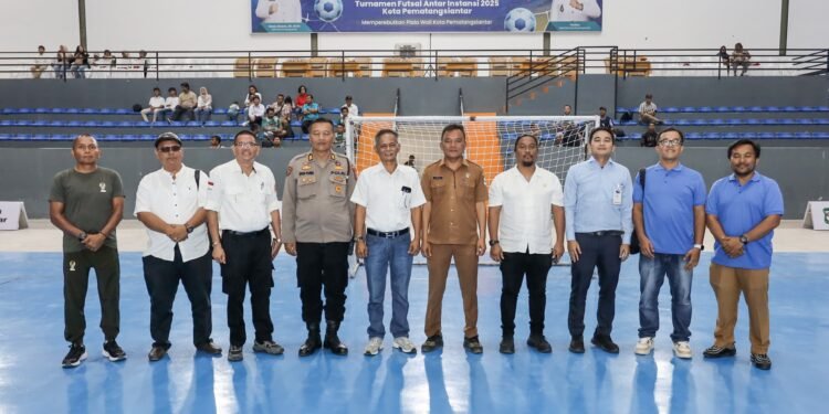 19 Tim Siap Berlaga Perebutkan Piala Wali Kota Siantar di Turnamen Futsal Antar-instansi