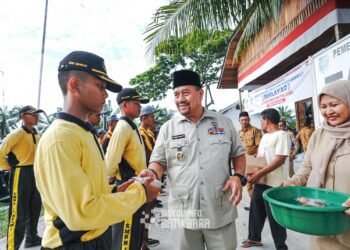 Berlayar di Talawi, Mahasiswa UINSU Ikut Melayani Masyarakat