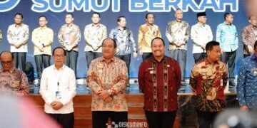 Bupati Batu Bara Hadiri Penyaluran DBH Pemprov Sumut Oleh Gubsu Boby Nasution