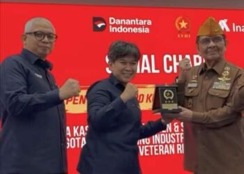 Dalam Rangka HUT Ke-80 RI Inalum Serahkan Bantuan Ke Veteran