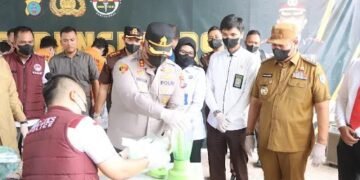 Polres Batu Bara Musnahkan NarkobaAsal Kebayoran Jakarta Pusat