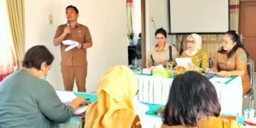 Pimpin Rakor Posyandu, Ketua TP PKK Simalungun Ajak Tim Bekerja Sama Bina Masyarakat di Bidang Kesehatan