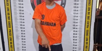 Dikibusi Warga, Dian Pratama (27) Ditangkap Polisi Karena Jual Sabu