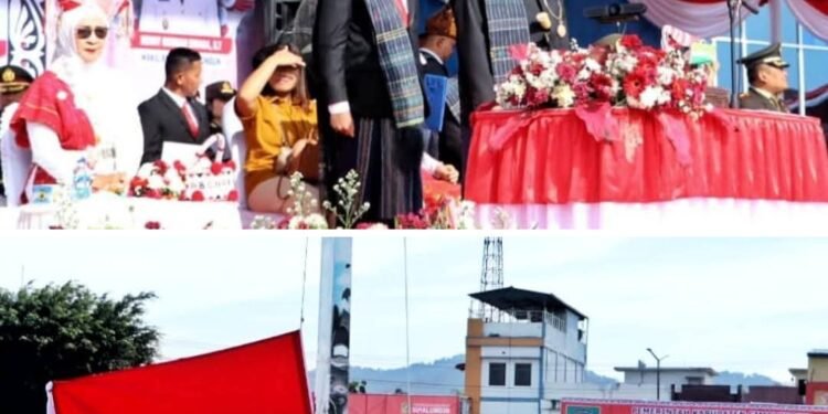 Upacara HUT Ke-80 Kemerdekaan RI Tahun 2025 di Kabupaten Simalungun