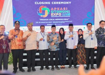 Bupati Batu Bara Hadiri Penutupan APKASI Otonomi Expo 2025, Perkenalkan Produk Unggulan UMKM Daerah