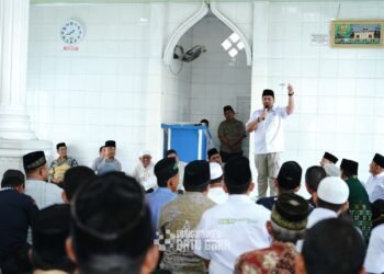 Tebar Kepedulian, Bupati Batu Bara dan PT Inalum Bantu Pembangunan Masjid Taqwa Muhammadiyah