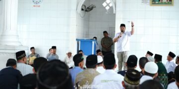 Tebar Kepedulian, Bupati Batu Bara dan PT Inalum Bantu Pembangunan Masjid Taqwa Muhammadiyah