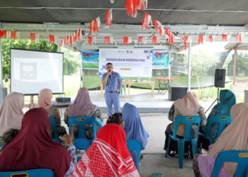INALUM bersama Puskesmas Sei Suka Lakukan Sosialisasi PHBS kepada Warga Desa Kuala Tanjung