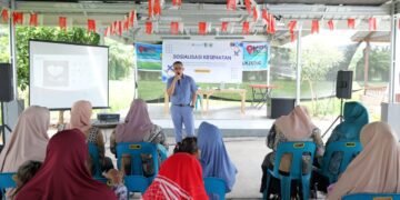INALUM bersama Puskesmas Sei Suka Lakukan Sosialisasi PHBS kepada Warga Desa Kuala Tanjung