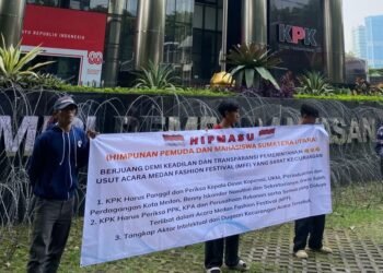 HIPMASU Datangi KPK! Minta Usut Dugaan Korupsi di Event Medan Fashion Festival (MFF) Proyek APBD Pemko Medan T.A. 2024