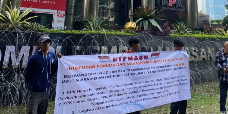 HIPMASU Datangi KPK! Minta Usut Dugaan Korupsi di Event Medan Fashion Festival (MFF) Proyek APBD Pemko Medan T.A. 2024