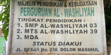 Pembangunan dan Rehabilitasi SMP Al Washliyah 3 Dolok Masihul Dikerjakan Sesuai Prosedur