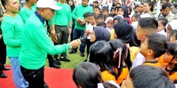 Peringatan HAN ke-41 di Simalungun, Bupati: “Jaga Anak Kita dari Pengaruh Negatif”