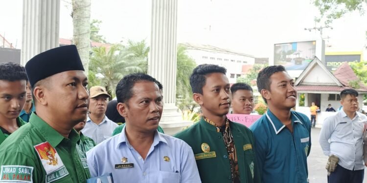 10 Tuntutan Pemuda dan Pelajar Al Washliyah dalam Aksi Damai di Kantor Wali Kota Pematangsiantar