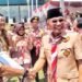 Peringatan Hari Pramuka Ke-64 di Simalungun: Kolaborasi Membangun Ketahanan Bangsa dengan Semangat Baru