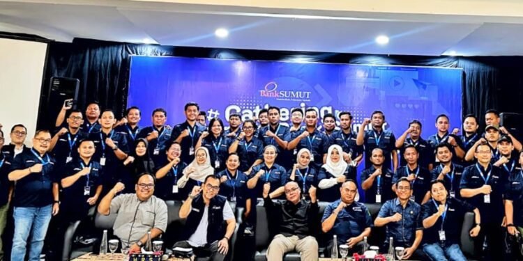Komitmen Meningkatkan Kualitas SDM Diskominfo, Bank Sumut Gelar Gathering dan Pelatihan Jurnalistik Bagi Pelaksana Teknis dan Publikasi