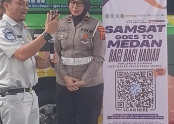 Jasa Raharja Medan Umumkan Pemenang Undian Samsat Goes To Medan Melalui Instagram Live