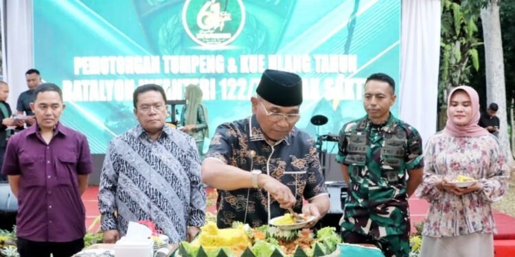 Hadiri HUT Yonif 122/TS: Bupati Simalungun Harapkan untuk Tetap Solid, Kuat, dan Memberikan Pelayanan Terbaik Bagi Masyarakat