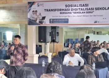Dinas Pendidikan Simalungun Gelar Sosialisasi Transformasi Digitalisasi Sekolah Bersama “Sekolah SeRu”