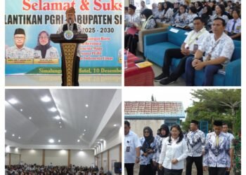 Milad PGRI ke-80, Bupati Simalungun Tegaskan Komitmen Tingkatkan Kesejahteraan Guru
