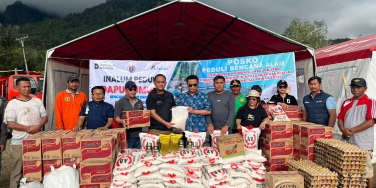 PT. INALUM Salurkan Bantuan Kemanusiaan ke Sejumlah Lokasi Bencana Alam di Sumatera Utara