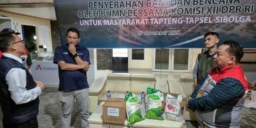 PT. INALUM – Komisi XII DPR RI dan Sejumlah BUMN Kolaborasi Salurkan Bantuan ke Masyarakat Terdampak Banjir dan Longsor