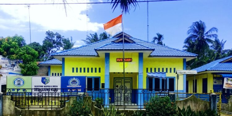 Kades Ujung Kubu Azhar Penggunaan Dana Desa Sudah Sesuai dan Akuntabel