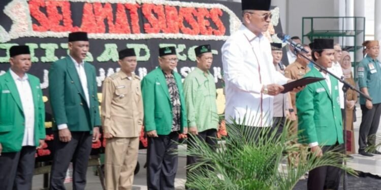 Hadiri Milad Al Jami’atul Washliyah Ke-95, Bupati Simalungun Ajak Berantas Judol dan Narkoba