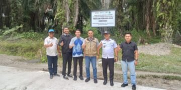 Melalui Program TJSL, PTPN IV Regional II Dukung Pembangunan Infrastruktur Masyarakat Simalungun