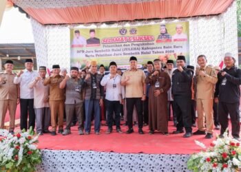 Hadiri Pelantikan JULEHA, Wabup Syafrizal Dorong Pelatihan dan Sertifikasi Juru Sembelih Halal