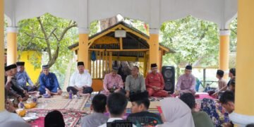 Bupati Batu Bara Hadiri Dzikir dan Doa Bersama serta Serahkan Santunan kepada 100 Anak Yatim di Desa Kwala Gunung